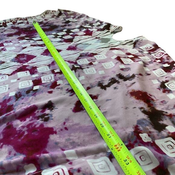 Soft Surroundings Bohemian Sheer Poncho Coverup Blouse - Picture 7 of 9